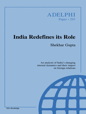 cover image of India Redefines its Role